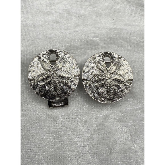 Mimi Di N Accessories - Vintage Mimi Di N Belt Buckle Star Fish‎ Silver Tone Signed